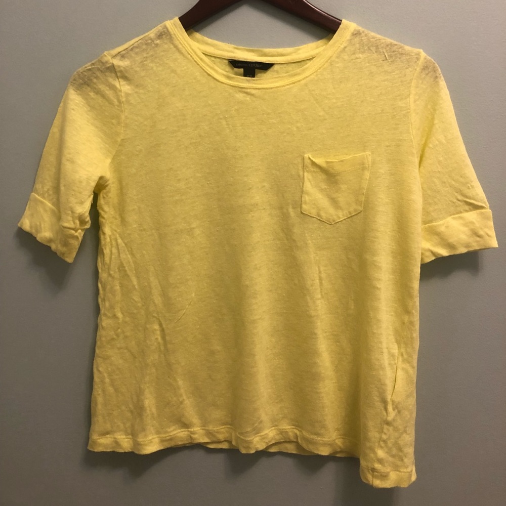 Banana Republic Linen Tee